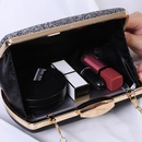 Red Black Pink Pu Leather Solid Color Square Clutch Evening Bagpicture6