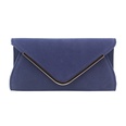White Red Dark Blue velvet Plush Solid Color Square Clutch Evening Bagpicture50