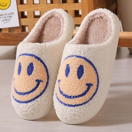 Unisex Fashion Smiley Face Round Toe Home Slipperspicture34