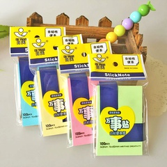 cute Solid Color Small Tearable Sticky Note Pad Student Office Stationery Wholesale