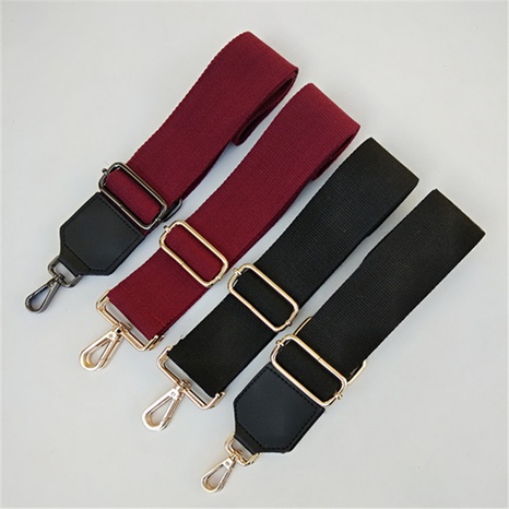 Purse Accessories Bag Strap Replacement Burden-Reducing Shoulder Strap Crossbody Shoulder Bag Width Shoulder Strap Backpack Strap Solid Color Cotton Long Belt's discount tags