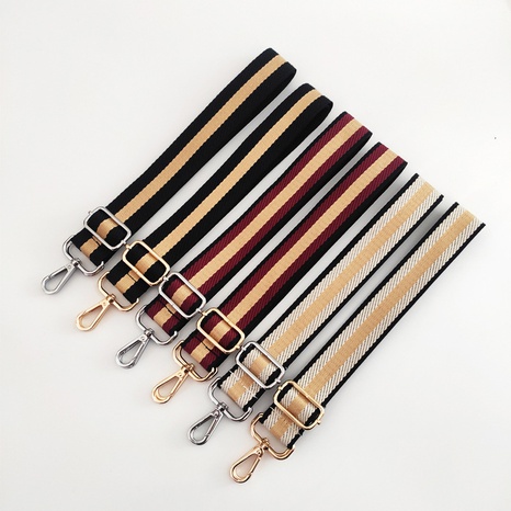 New Twist Stripes Wide Shoulder Strap Bag Accessory Strap Adjustable Shoulder Crossbody Long Strap Replacement Purse Chain's discount tags