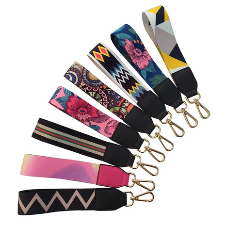 New Color Ethnic Style Hand Strap Wrist Strap Key Ring Keychain Decorative Band Accessory Strap Short Hand Bag's discount tags