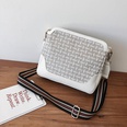 Unisex Small All Seasons Pu Leather Color Block Fashion Shell Zipper Crossbody Bagpicture50