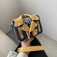 WomenS Mini All Seasons Pu Leather Color Block Fashion Square Magnetic Buckle Crossbody Bagpicture37