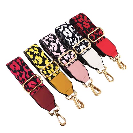 All Seasons Polyester Leopard Sling Strap Bag Accessories's discount tags