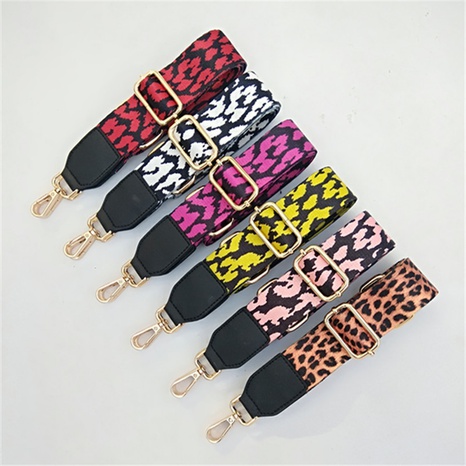 All Seasons Nylon Leopard Sling Strap Bag Accessories's discount tags