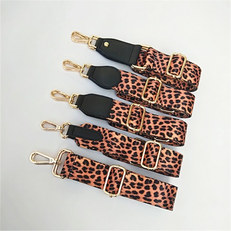Nylon Leopard Sling Strap Bag Accessories's discount tags