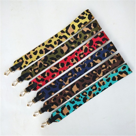 Polyester Leopard Sling Strap Bag Accessories's discount tags