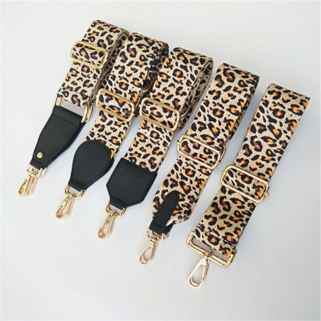 Polyester Leopard Sling Strap Bag Accessories's discount tags