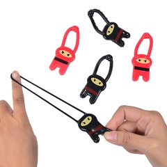 Neue Kinder Exotische TPR Ninja Launcher Tier Finger Flipping Spielzeug