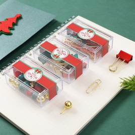 Christmas Combination Set Clip Push Pin Ticket Holder Stapler Bindingpicture14