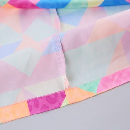 Fashion Geometric Pajama Sets Imitated Silk Polyester Shorts Sets Lingerie  Pajamaspicture16