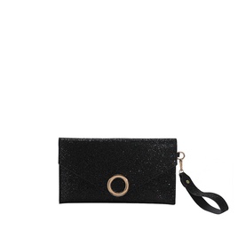 WomenS SpringSummer Pu Leather Solid Color Fashion Sequins Square Flip Cover Envelope Bagpicture15