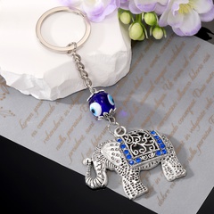 Fashion Elephant Alloy Diamond Bag Pendant Keychain 1 Piece