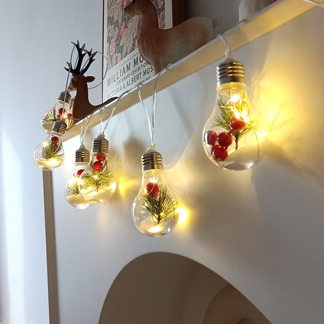 Weihnachten Mode Geometrisch Stern LED Kunststoff Kupferkabel Innen Lichterkette's discount tags