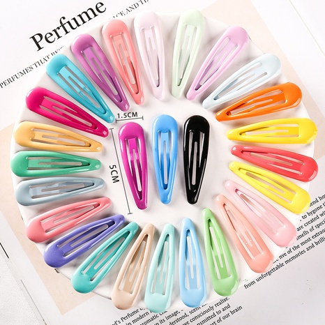 Simple Style Water Droplets Plastic Hair Clip 1 Piece's discount tags