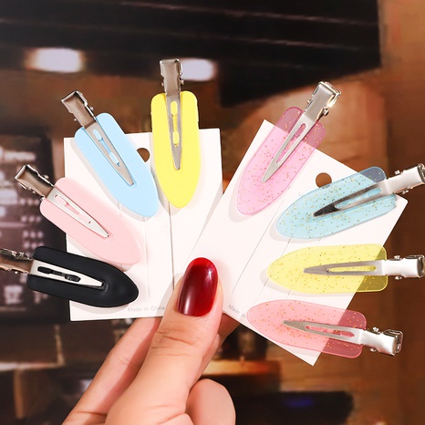Fashion Gradient Color Alloy Hair Clip's discount tags