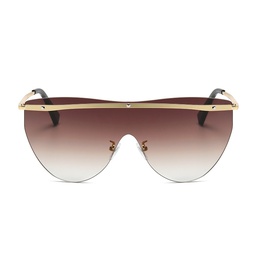 Fashion Geometric Pc SpecialShaped Mirror Frameless Womens Sunglassespicture7