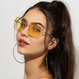 Fashion Square Resin Square Full Frame Womens Sunglassespicture16