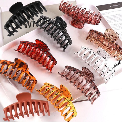 Fashion Geometric Plastic Stoving Varnish Hair Claws's discount tags