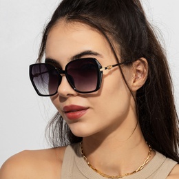 Fashion Solid Color Pc Polygon Full Frame Womens Sunglassespicture9