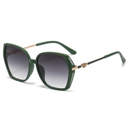 Fashion Solid Color Pc Polygon Full Frame Womens Sunglassespicture6