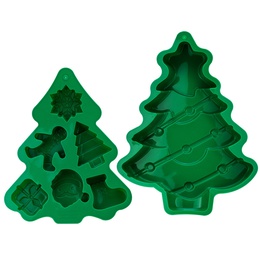 Christmas Fashion Christmas Tree Silica Gel Kitchen Moldspicture9
