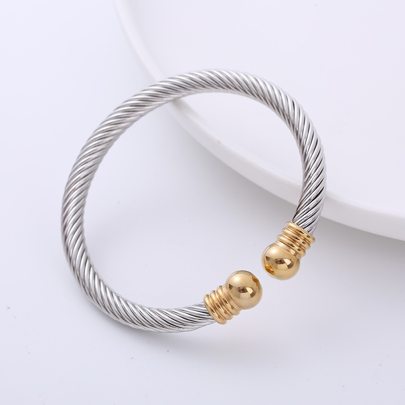 Fashion Bulb Stainless Steel Bangle 1 Piece