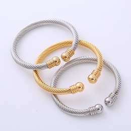 Fashion Bulb Stainless Steel Bangle 1 Piecepicture8
