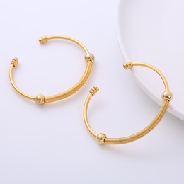 Simple Style Stainless Steel Bangle 1 Piecepicture10