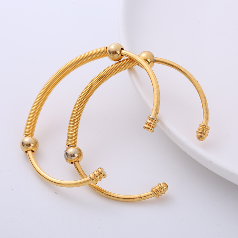 Simple Style Stainless Steel Bangle 1 Piecepicture2