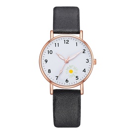 Casual Number Double Side Snaps Quartz Womens Watchespicture49