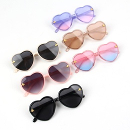 Fashion Heart Shape Pc SpecialShaped Mirror Full Frame Kids Sunglassespicture11