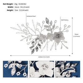 Sweet Flower Rhinestone Artificial Pearlspicture13