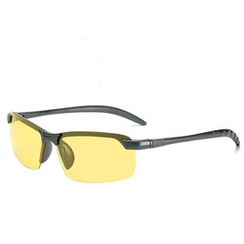Fashion Solid Color Tac Square Half Frame Womens Sunglassespicture12