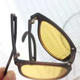 Fashion Solid Color Resin Round Frame Full Frame Kids Sunglassespicture7