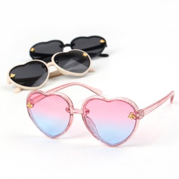 Fashion Heart Shape Pc SpecialShaped Mirror Full Frame Kids Sunglassespicture10