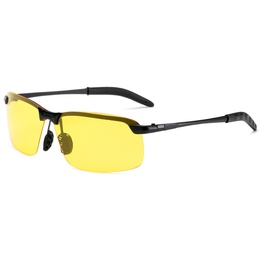 Fashion Solid Color Tac Square Half Frame Womens Sunglassespicture2