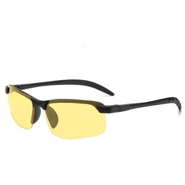 Fashion Solid Color Tac Square Half Frame Womens Sunglassespicture11