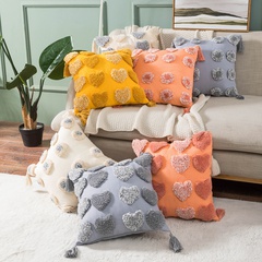Fashion Heart Shape Polyester Pillow Cases