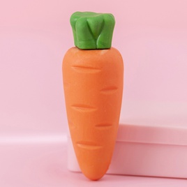 Cartoon Creative Cute Gift Carrot Fruit Shape Eraserpicture16