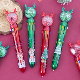 Creative Cartoon Christmas  PushType Gel Pen Ten Color Penpicture8
