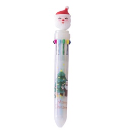 Cartoon Cute Christmas Deer Ballpoint Pen Ten Color Penpicture6