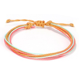 Ethnic Style Colorful Wax line Braid WomenS Anklet 1 Piecepicture16