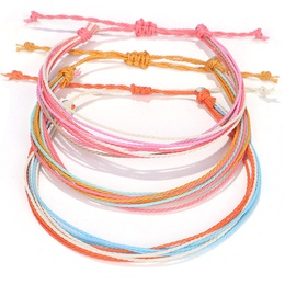 Ethnic Style Colorful Wax line Braid WomenS Anklet 1 Piecepicture7