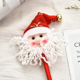 Christmas Festival Pencil Christmas Gift Cartoon Old Man Snowman Pattern Pen Elementary School Student Christmas Gift Prizespicture8