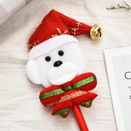 Christmas Festival Pencil Christmas Gift Cartoon Old Man Snowman Pattern Pen Elementary School Student Christmas Gift Prizespicture7