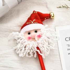 Christmas Festival Pencil Christmas Gift Cartoon Old Man Snowman Pattern Pen Elementary School Student Christmas Gift Prizespicture29
