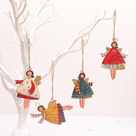 Weihnachten Weihnachten Winkel Eisen Gruppe Hängende Ornamente 1 Stück's discount tags